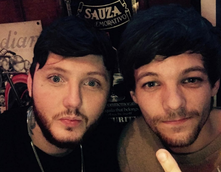 James claims Louis Tomlinson told him Zayn is keeping tabs.