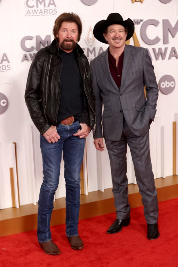 <p> Ronnie Dunn and Kix Brooks of Brooks & Dunn</p><p>Photo by Sara Kauss/FilmMagic</p>