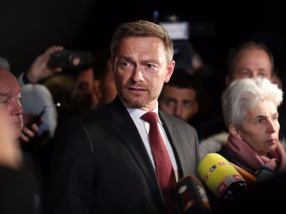 FDP Chef Lindner sagt Jamaika Koalition ab