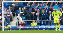 Football - Everton v Manchester City - Barclays Premier League - Goodison Park - 23/8/15 Everton's John Stones and Tim Howard look dejected after Samir Nasri (not pictured) scored the second goal for Manchester City Action Images via Reuters / Jason Cairnduff