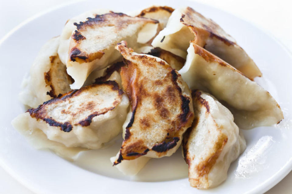 <p>Eat Boutique</p><p>In addition to the joy of eating delicious food like the dumplings, the making process is a family bonding activity too.</p><p><strong>Get the recipe: <a href="https://eatboutique.com/2011/08/21/authentic-chinese-dumplings/" rel="nofollow noopener" target="_blank" data-ylk="slk:Authentic Chinese Dumplings;elm:context_link;itc:0;sec:content-canvas" class="link ">Authentic Chinese Dumplings</a></strong></p>