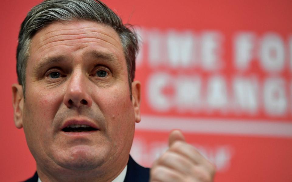 Labour leader Sir Keir Starmer - Ben Stansall/AFP