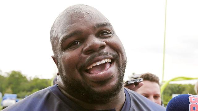 Big love shown to Vince Wilfork upon his induction into Patriots Hall of  Fame - The Boston Globe