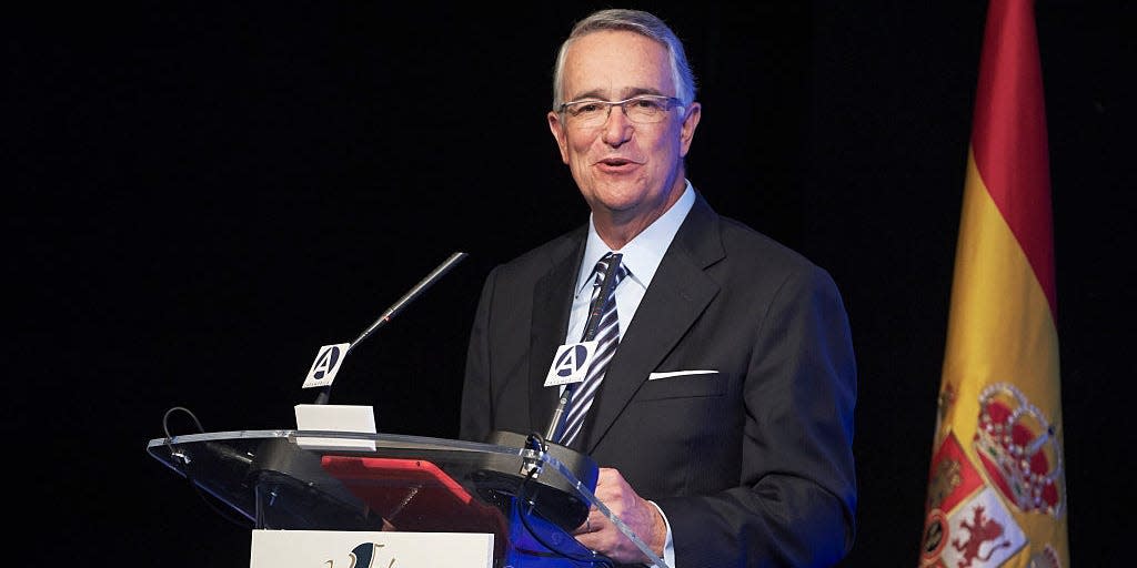 Founder and chairman of Grupo Salinas, Ricardo Salinas Pliego.