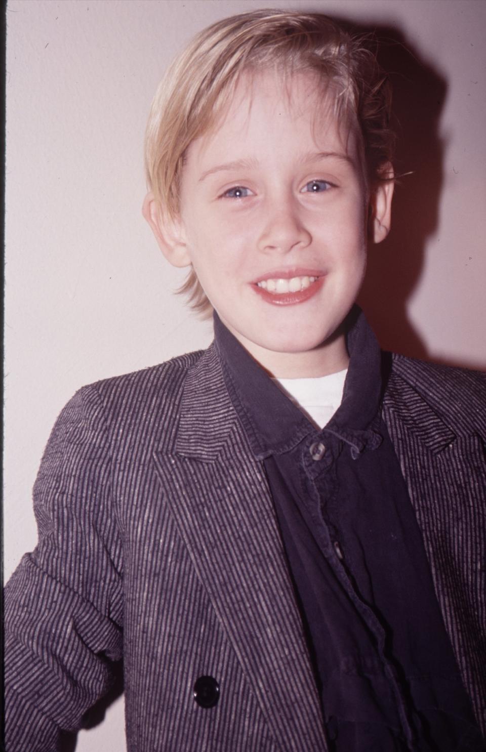 Macaulay Culkin started acting at the age of 5 and became well-known for his Home Alone films from the 90s.