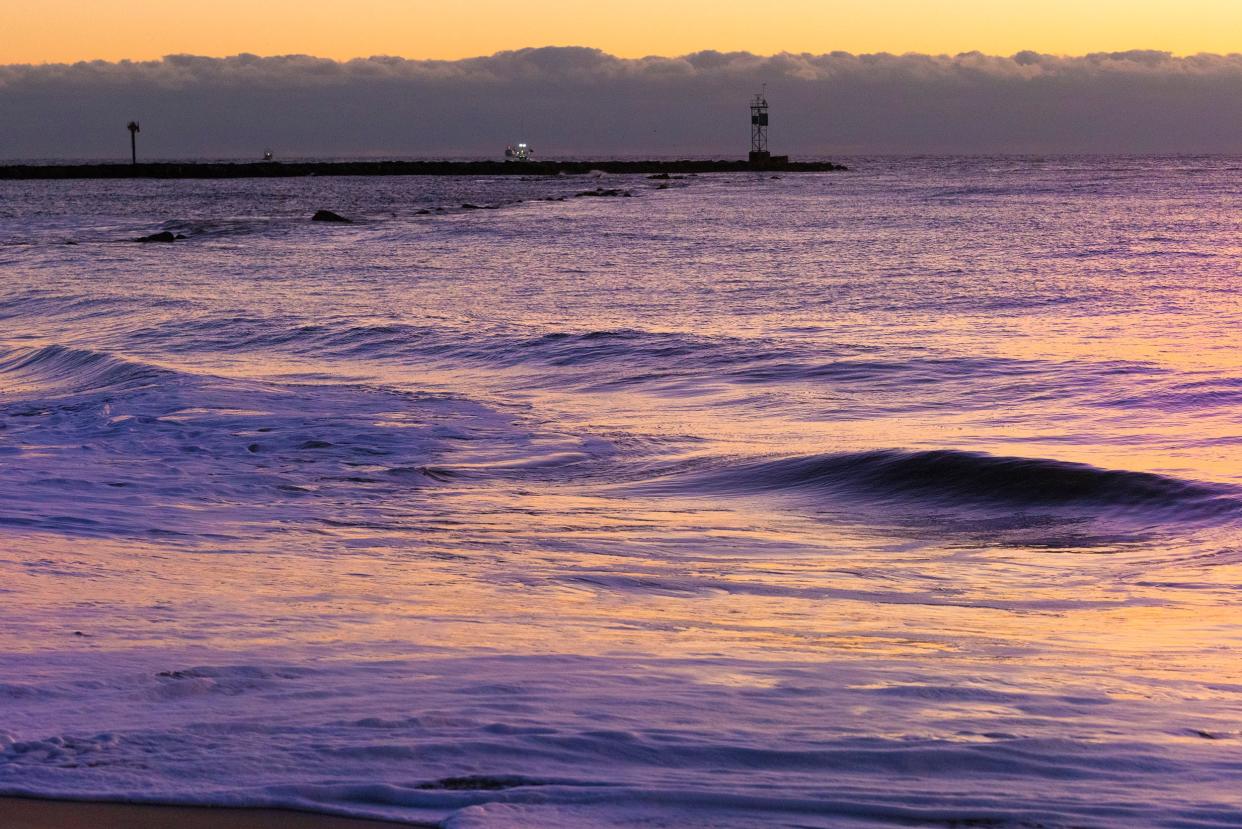 Just Go Outside: As winter moves firmly into the Jersey Shore, only the hardy wander outdoors at Barnegat Light. 