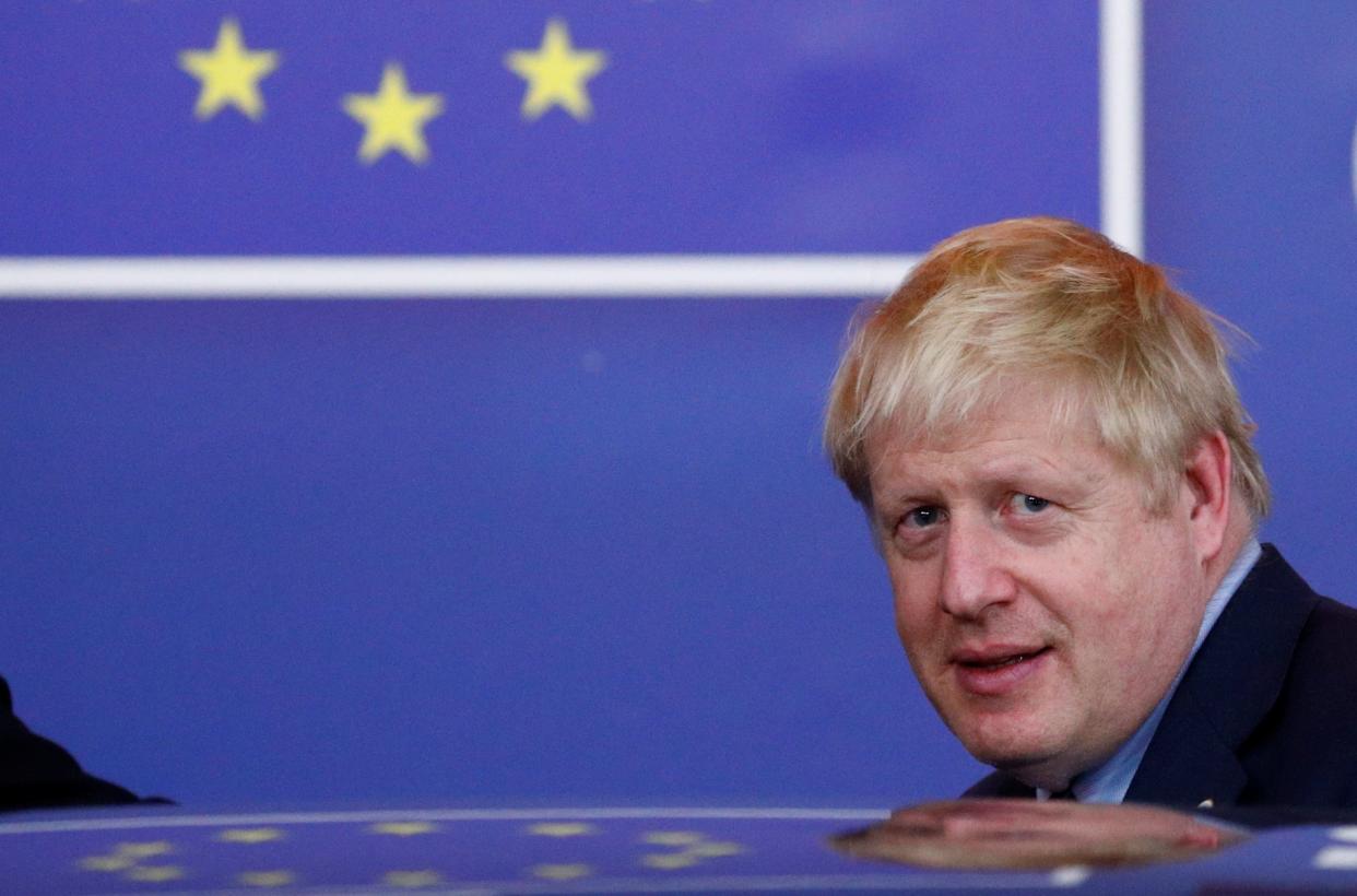 Prime Minister Boris Johnson is in a race to win support for his deal: REUTERS