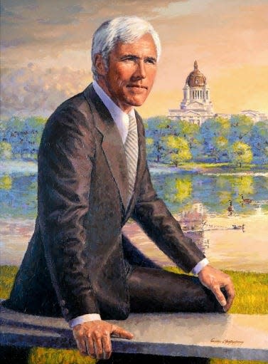 Frank Farrar's official gubernatorial portrait.