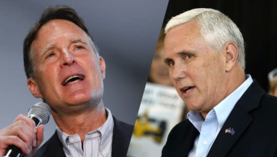 Evan Bayh and Mike Pence