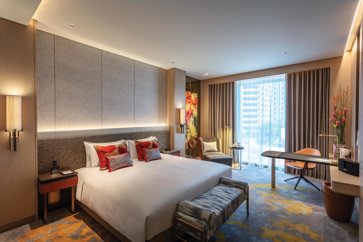 The Luxury Room with King-sized bed. PHOTO: Sofitel 