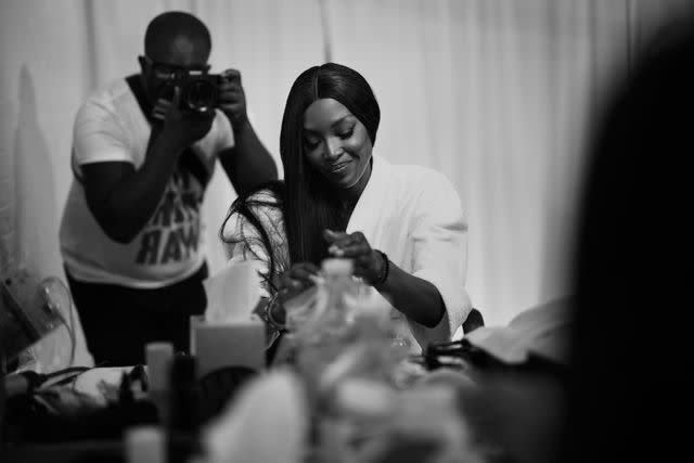 <p>Apple TV+</p> Naomi Campbell in "The Super Models"