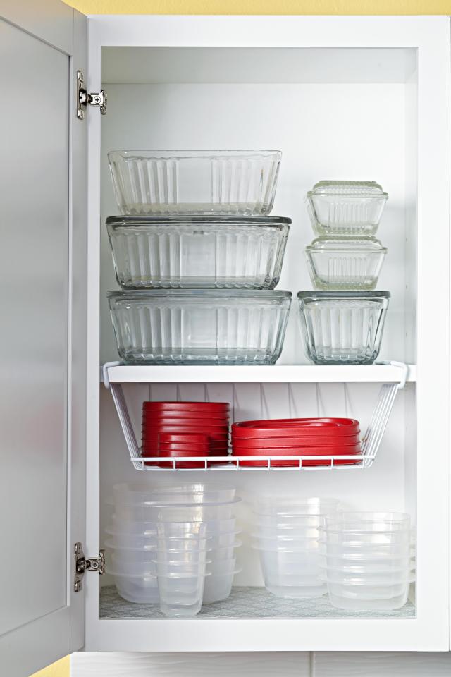 10 Genius Solutions for Organizing Food Storage Containers