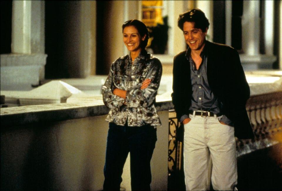 Julia Roberts and Hugh Grant in ‘Notting Hill' (Moviestore/Shutterstock)