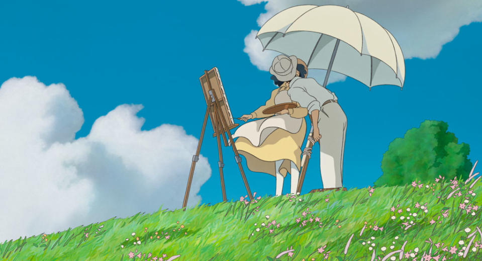 This image released by Touchstone Pictures shows a scene from the animated film, "The Wind Rises." (AP Photo/Touchstone Pictures - Studio Ghibli)