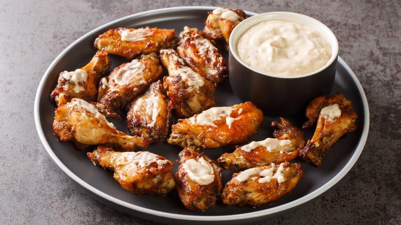 Grilled chicken and Alabama white sauce