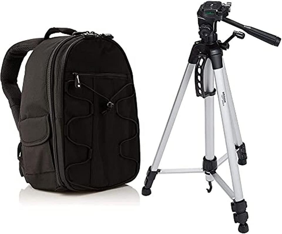 AmazonBasics Backpack for DSLR Cameras, best camera backpack 