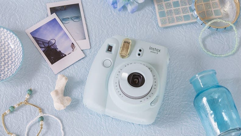 The Fujifilm Instax Mini 9 comes in six different shades, including this one that’s as green as Amy March’s beloved pickled limes.