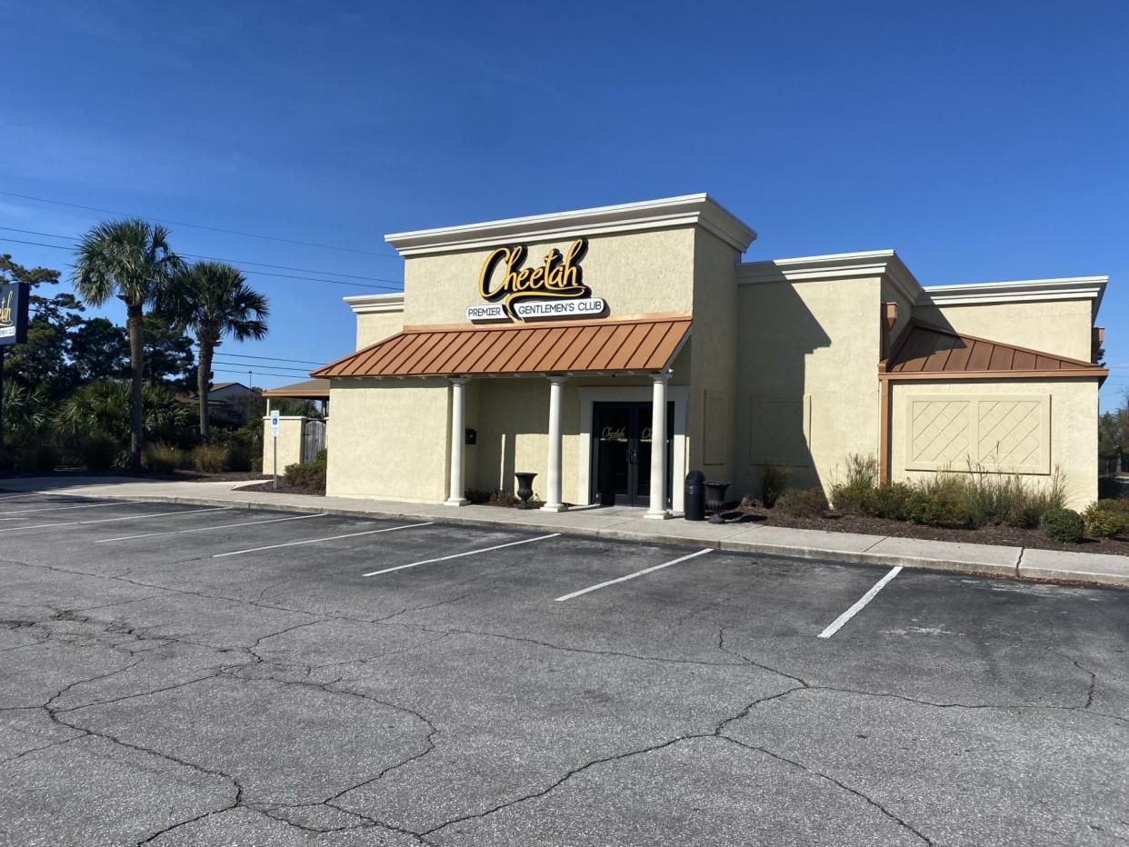 New Hanover County reached an agreement with the owner of Cheetah Premier Gentlemen's Club of Wilmington to use parking spaces during county business hours.
