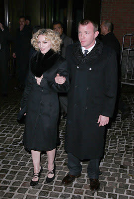 Madonna and director Guy Richie at the New York City premiere of Samuel Goldwyn Films' Revolver