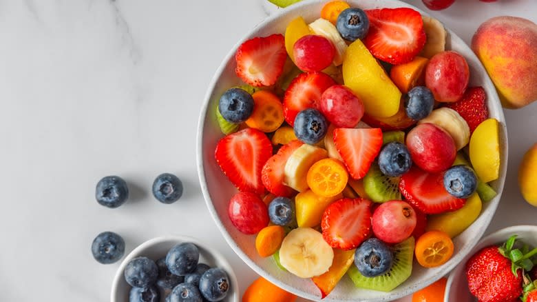 bowl of fruit salad