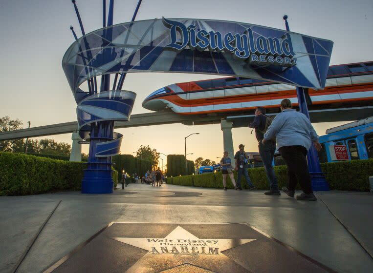 The Disneyland monorail