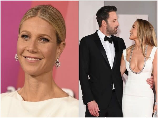 Gwyneth Paltrow, Ben Affleck, Jennifer Lopez (Image source: Instagram)