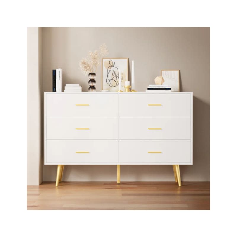 Kamily 6 Drawer Double Dresser