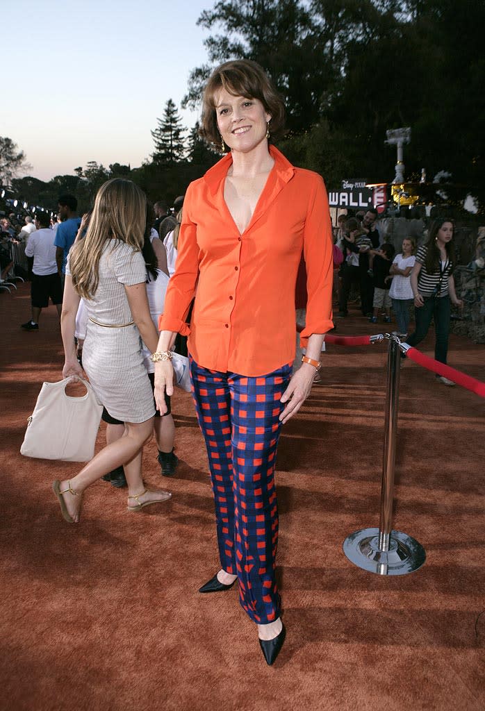 WALL-E Premiere Sigourney Weaver 2008