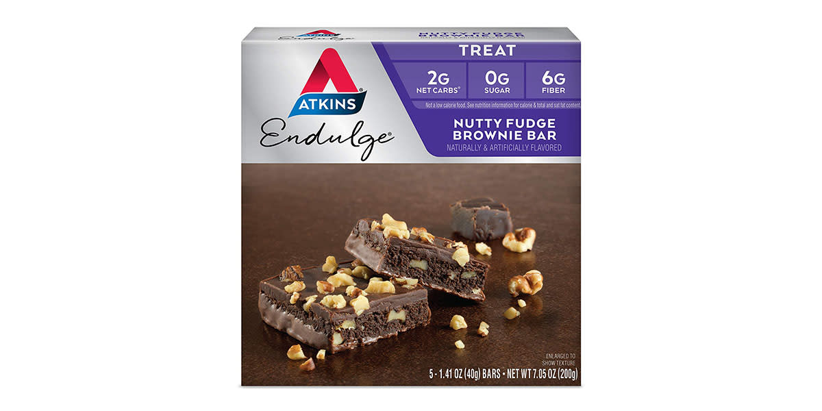 Atkins Endulge Treat, Nutty Fudge Brownie Bar