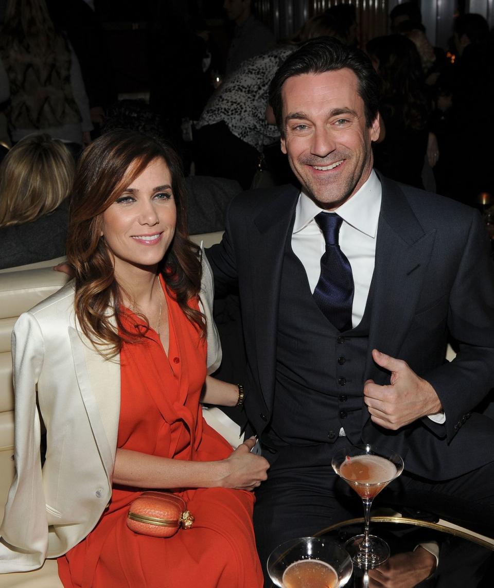 Jon Hamm and Kristen Wiig