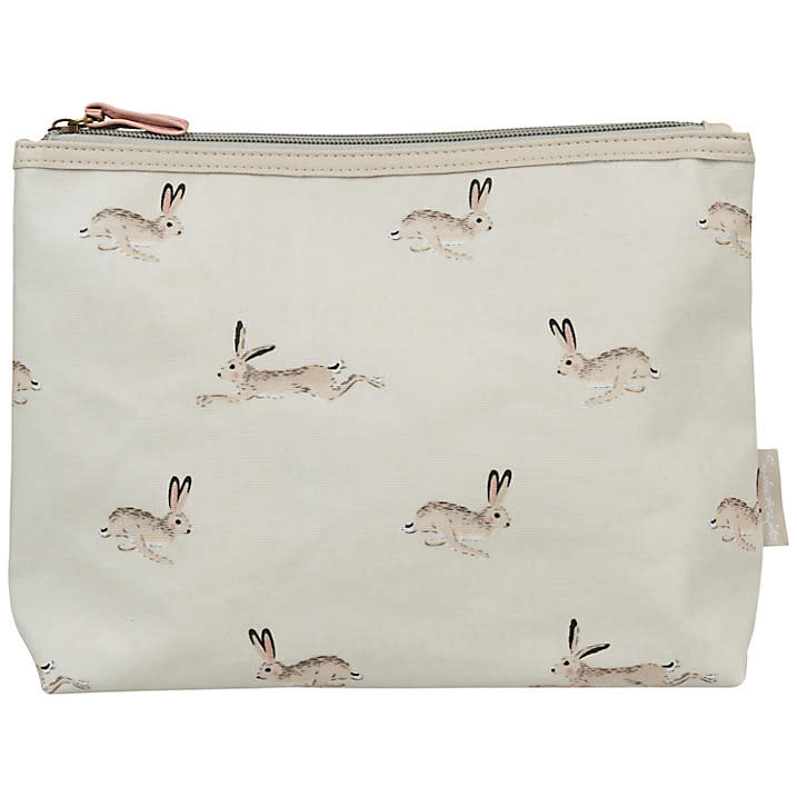Sophie Allport Hare Wash Bag, £16, John Lewis