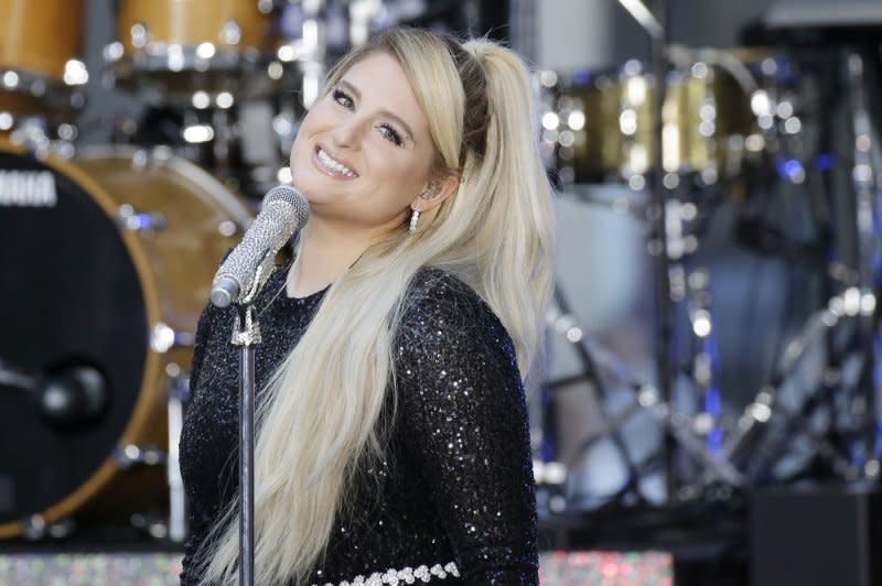 Meghan Trainor performs on "Today" in 2019. File Photo by John Angelillo/UPI
