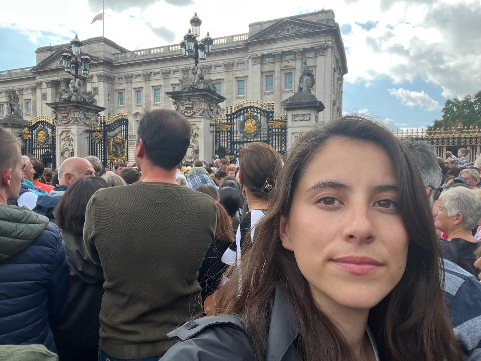 I was among the thousands to gather at Buckingham Palace on Friday.