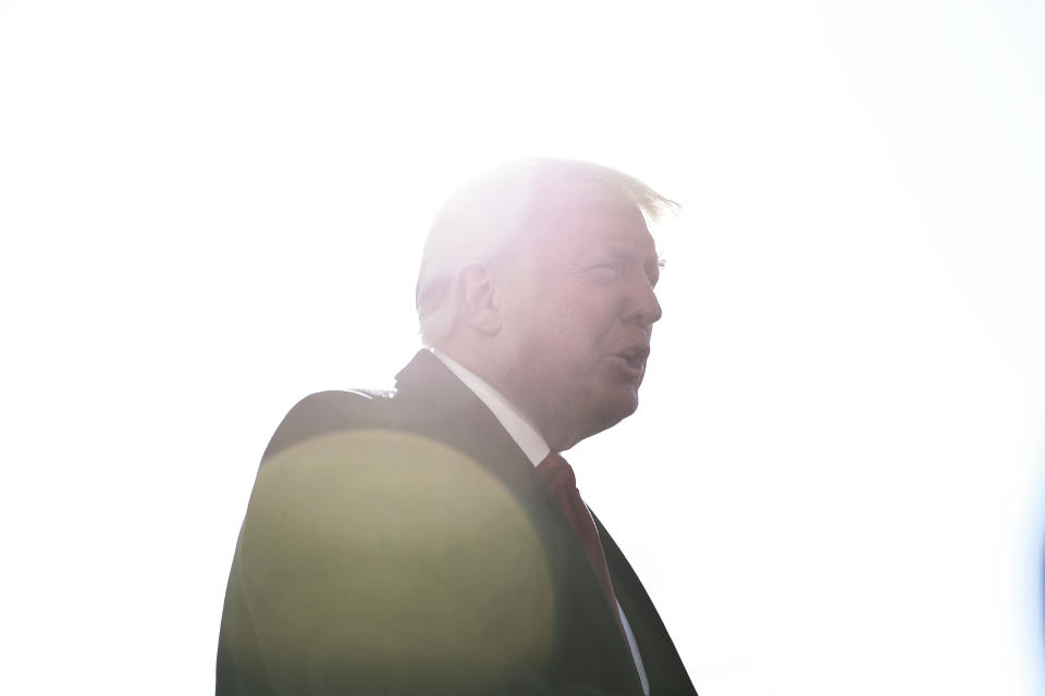 El presidente Donald Trump en Washington, el 12 de enero de 2021. (Oliver Contreras/The New York Times)