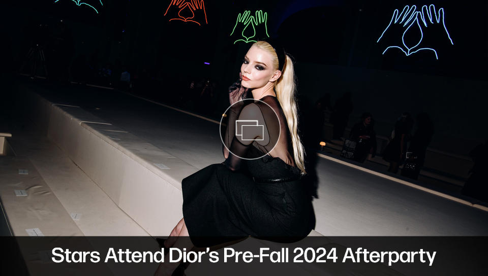 Dior, pre-fall 2024, Anya Taylor-Joy, fashion, parties, runway