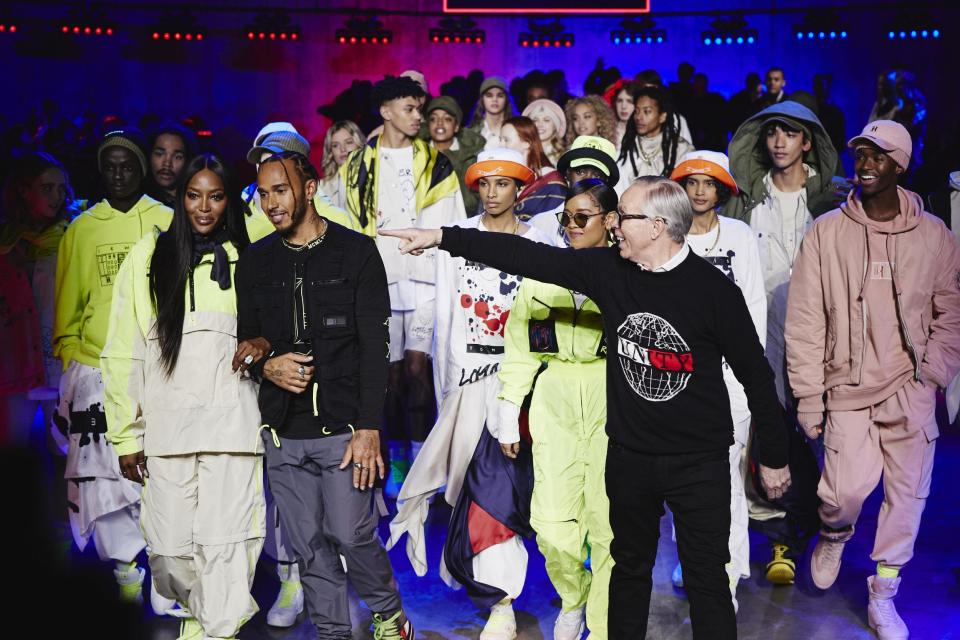 The Hilfiger catwalk (Getty Images )