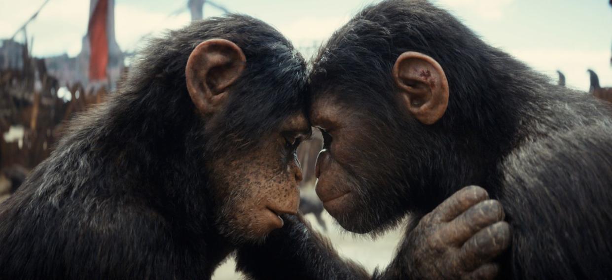 lydia peckham, owen teague, kingdom of the planet of the apes