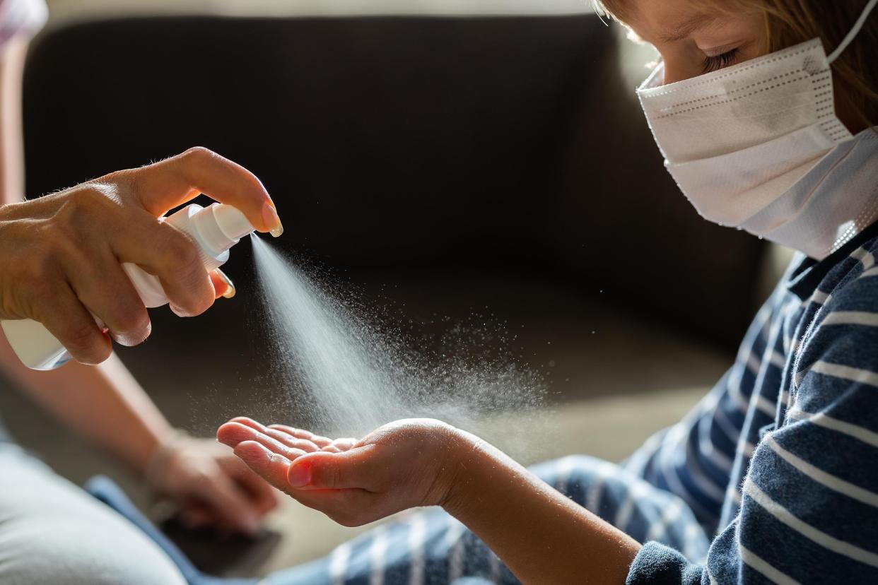 "Even the fear of germs, which may have been considered a phobia or obsessional thought for children and adults, is now at least somewhat appropriate," the author writes. (Photo: Getty Images)