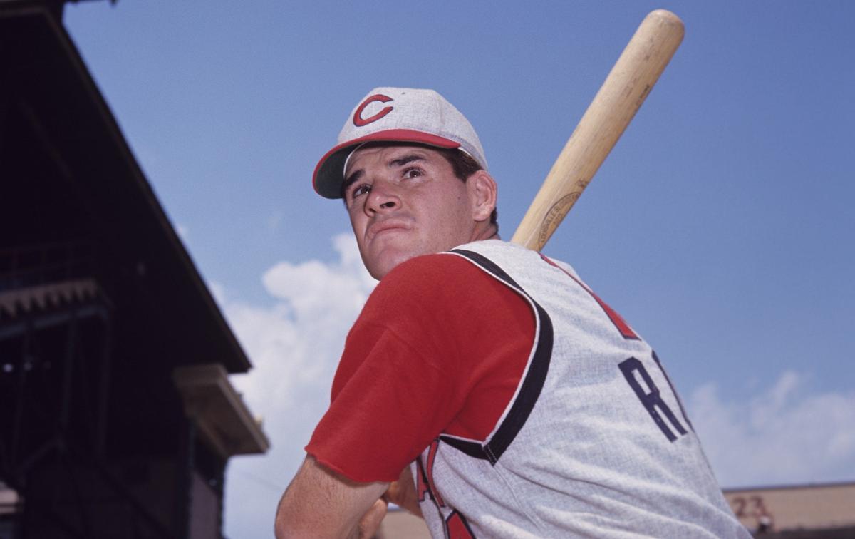 Pete Rose, record-breaking giant of baseball whose gambling habits led to his expulsion from the game