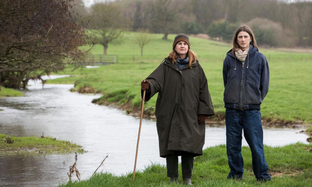 <span>Amanda Suddaby (left) and Mathilda Dennis from the campaign group SOS Biscathorpe.</span><span>Photograph: Gary Calton/The Observer</span>