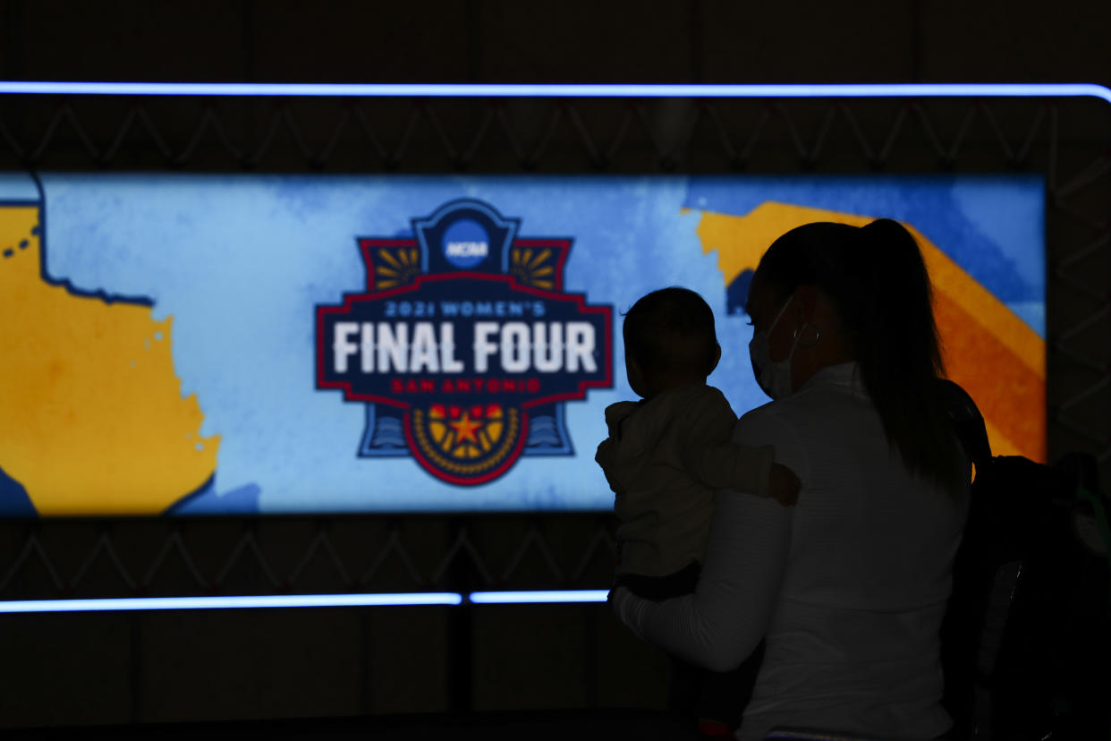 How can the NCAA claim to care about its female athletes and still allow a state like Texas, which this week had an anti-abortion law go into effect, to profit off its competition? (Photo by C. Morgan Engel/NCAA Photos via Getty Images)