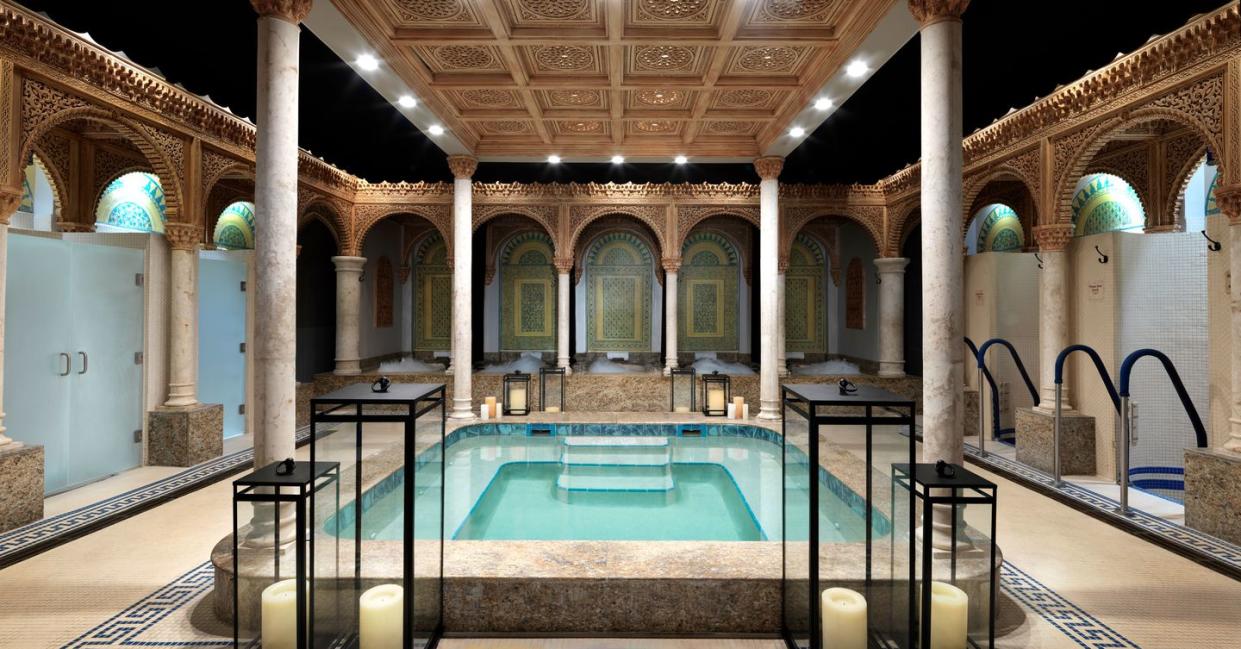 spa palerma's ritual bath treatment room the boca raton resort florida