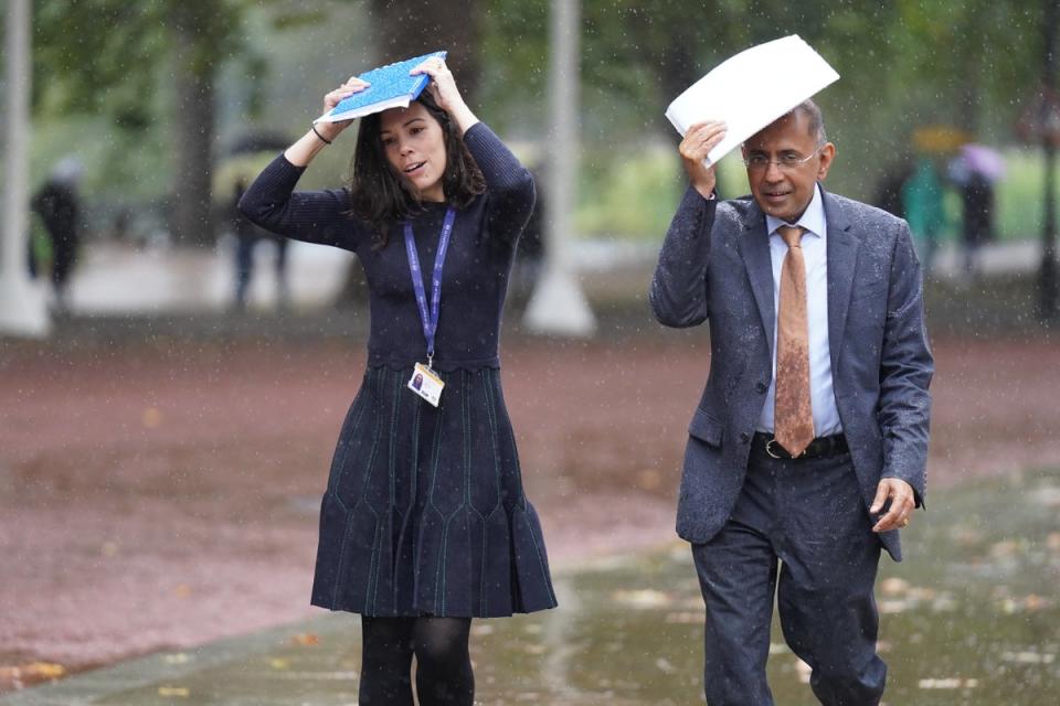 Wind and rain will batter the UK (James Manning/PA) (PA Wire)