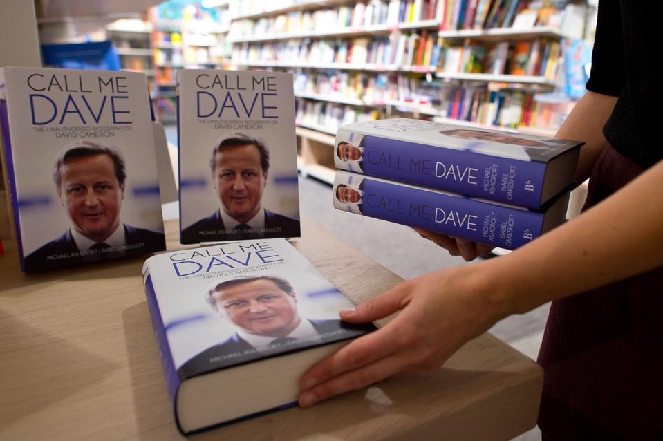 Oakeshott co-wrote the unauthorised David Cameron biography ‘Call Me Dave’ with Lord Ashcroft in 2015 (Getty Images)