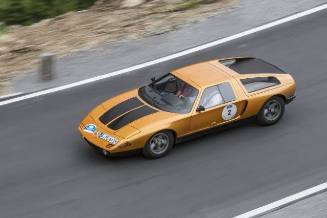 Mercedes-Benz C 111 experimental vehicle with V8 engine (1970)