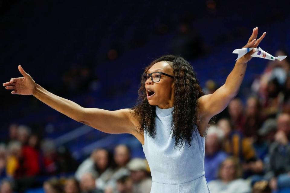 Kyra Elzy was fired as UK’s women’s basketball coach with three seasons remaining on her contract.