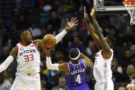 NBA: Houston Rockets at Charlotte Hornets