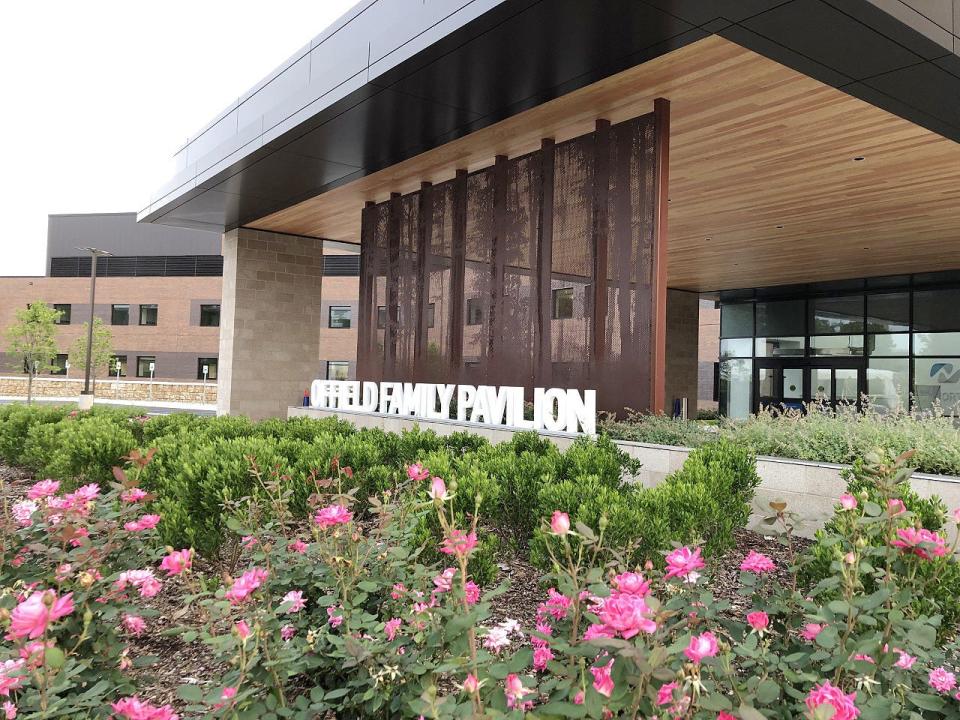 A look at the entrance to the McLaren Northern Michigan Offield Family Pavilion. McLaren Northern Michigan named Gar Atchison as the group's next president and CEO.