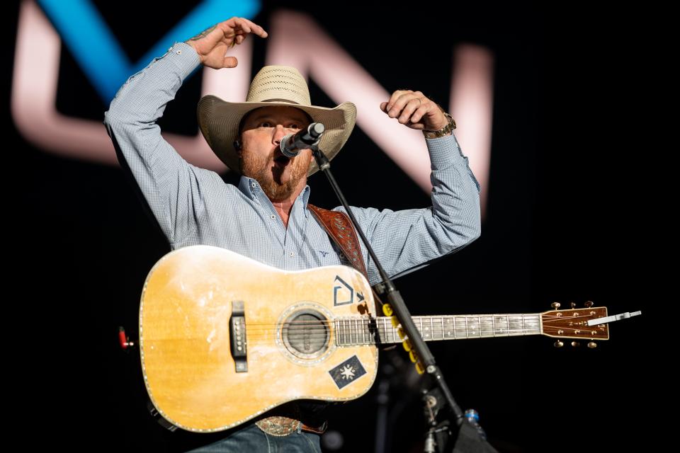 Cody Johnson opens for Luke Combs at Empower Field at Mile High in Denver on May 21, 2022. Johnson is returning to St. Augustine to perform at the Amphitheatre on Nov. 19, 2022.
