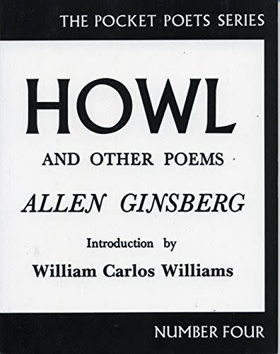 1) <em>Howl</em>, by Allen Ginsberg